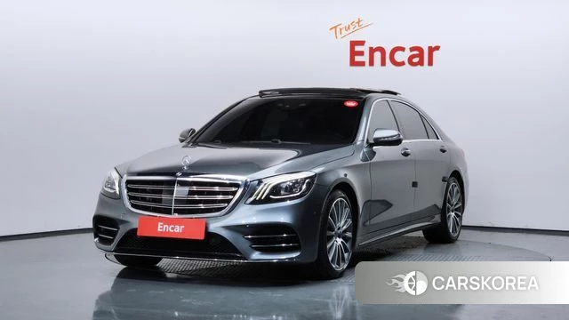 Mercedes-Benz S-Class W222 2020 Серый из Кореи