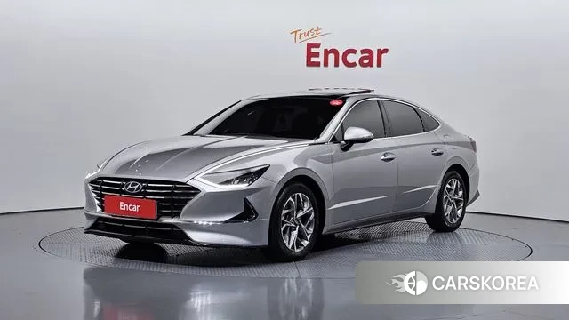 Hyundai Sonata (DN8) 2019 Серебристо-серый из Кореи
