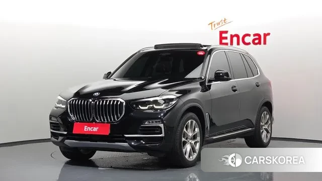 BMW X5 (G05) 2021 Черный из Кореи