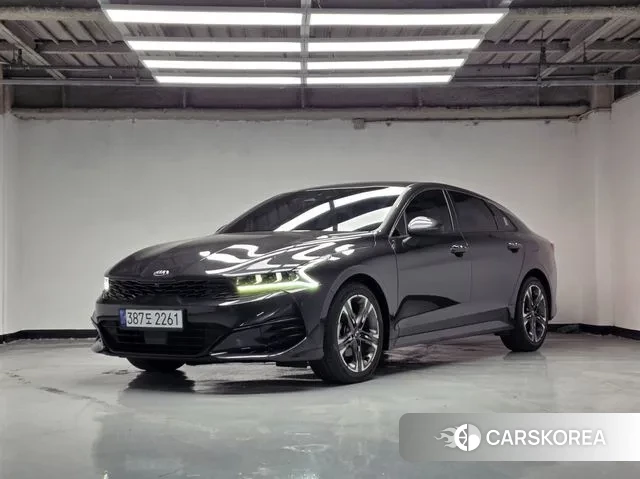 Kia K5 3rd generation 2021 Серый из Кореи