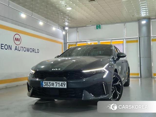 Kia The New K5 Hybrid 3rd generation 2024 Серый из Кореи