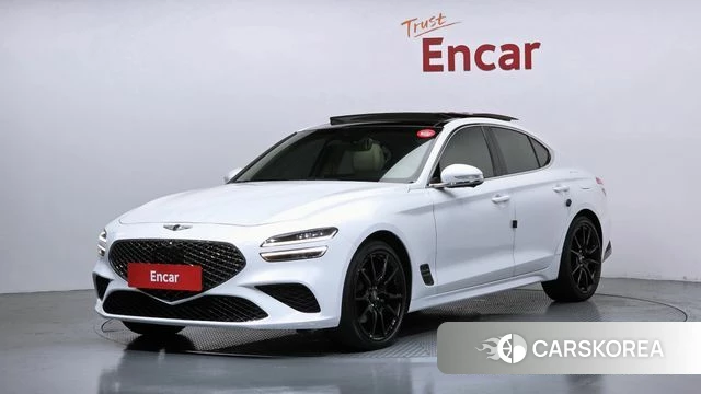 Genesis The New G70 2022 Белый из Кореи
