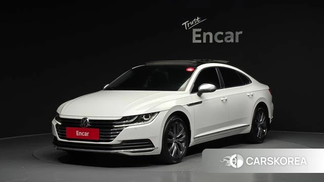 Volkswagen Arteon 2020 Белый из Кореи