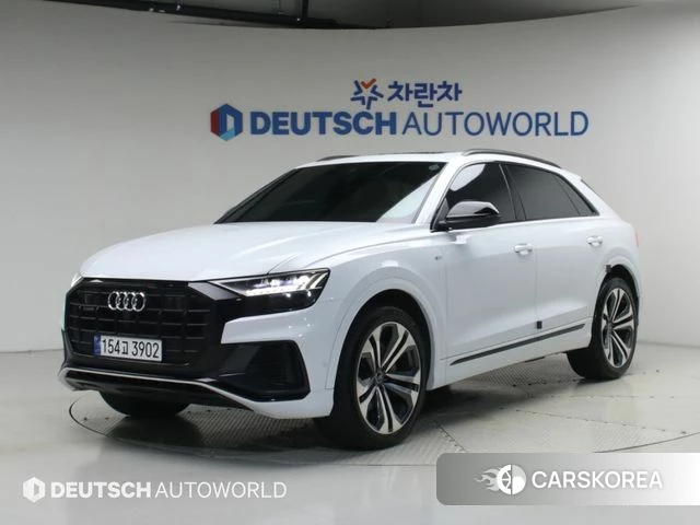 Audi Q8 (4M) 2023 Белый из Кореи
