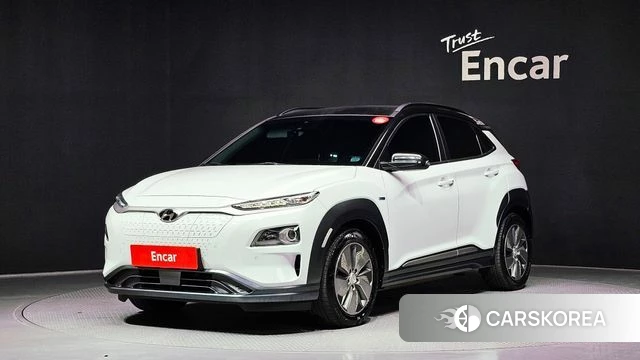 Hyundai Kona Electric 2019 Белый из Кореи