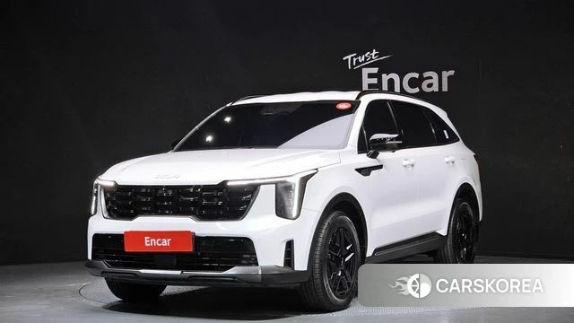 Kia The New Sorento 4th Generation 2023 Белый из Кореи