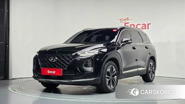 Hyundai Santa Fe TM 2018 Черный из Кореи
