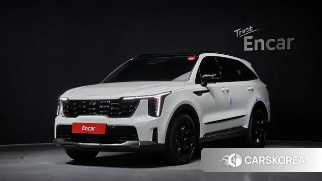 Kia The New Sorento 4th Generation 2024 Белый из Кореи