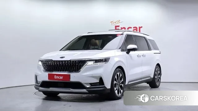 Kia Carnival 4th generation 2021 Белый из Кореи
