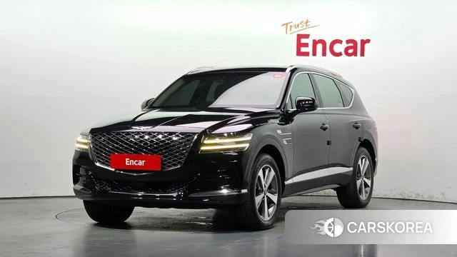 Genesis GV80 2021 Черный из Кореи