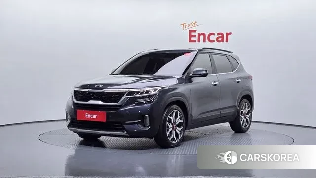 Kia Seltos 2021 Серый из Кореи