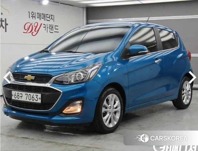 Chevrolet (GM Daewoo) The New Spark 2019 Синий из Кореи