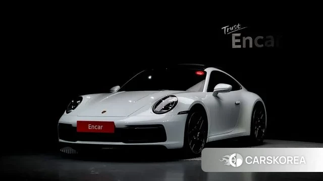 Porsche 911(992) 2021 Белый из Кореи