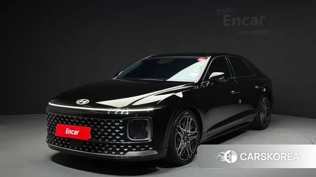 Hyundai Grandeur Hybrid (GN7) 2023 Черный из Кореи