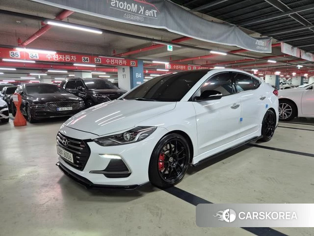 Hyundai Avante AD 2018 Белый из Кореи