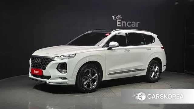 Hyundai Santa Fe TM 2019 Белый из Кореи