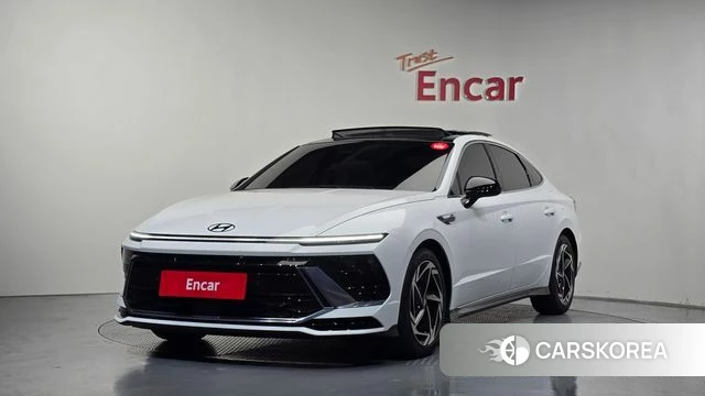 Hyundai Sonata D Edge (DN8) 2023 Белый из Кореи