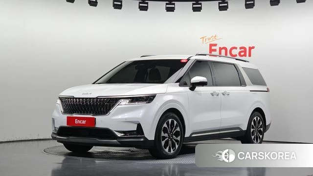 Kia Carnival 4th generation 2023 Белый из Кореи