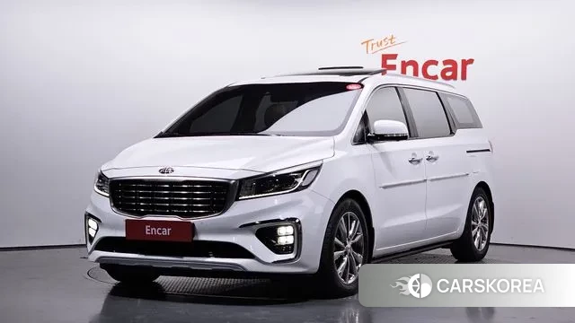 Kia The New Carnival 2019 Белый из Кореи