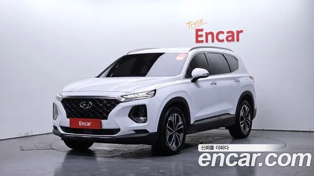 Hyundai Santa Fe TM 2018 Белый из Кореи