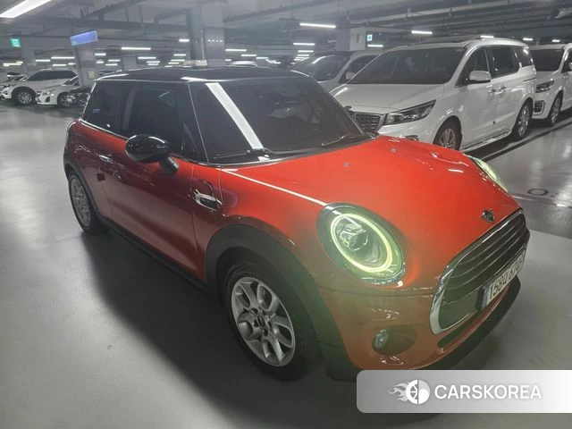 Mini Cooper 2021 Оранжевый из Кореи