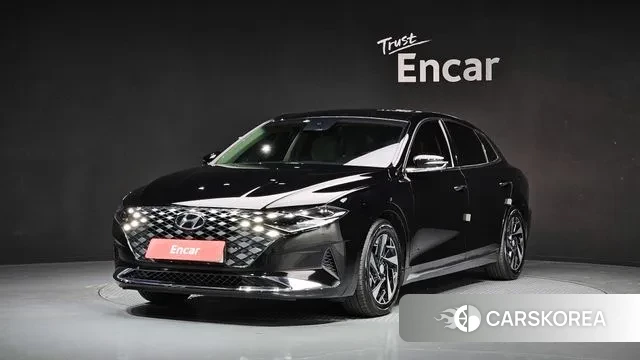 Hyundai The New Grandeur IG Hybrid 2022 Черный из Кореи