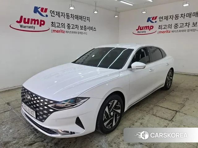 Hyundai The New Grandeur IG Hybrid 2020 Белый из Кореи