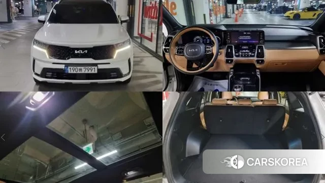 Kia Sorento 4th Generation 2022 Белый из Кореи