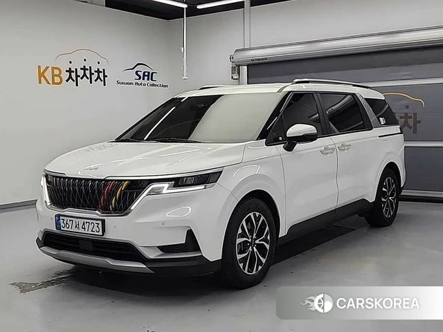 Kia Carnival 4th generation 2021 Белый из Кореи