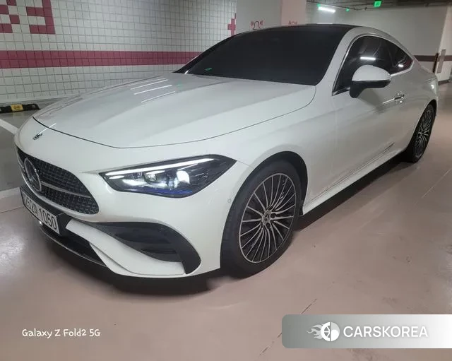 Mercedes-Benz CLE-Class C236 2024 Белый из Кореи