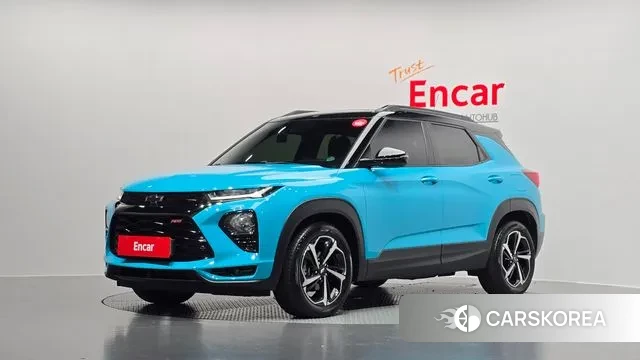 Chevrolet (GM Daewoo) Trailblazer 2021 Синий из Кореи