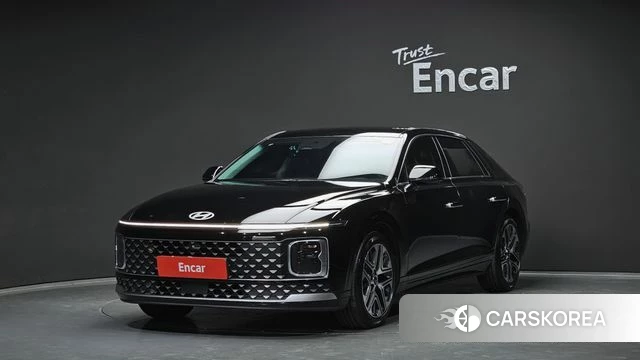 Hyundai Grandeur Hybrid (GN7) 2023 Черный из Кореи