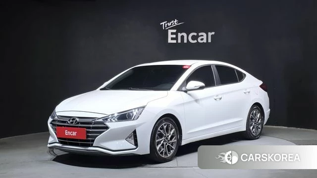 Hyundai The New Avante AD 2019 Белый из Кореи