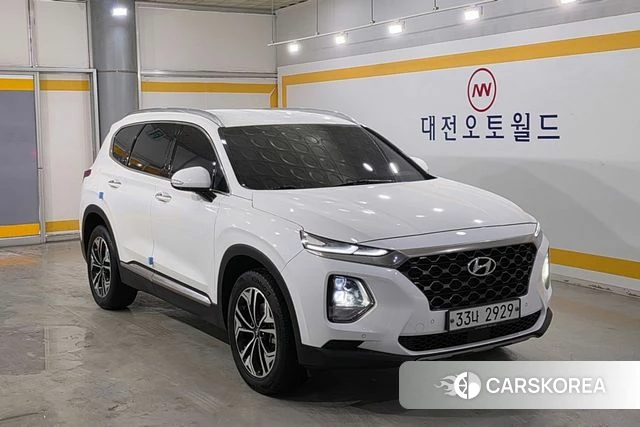 Hyundai Santa Fe TM 2019 Белый из Кореи