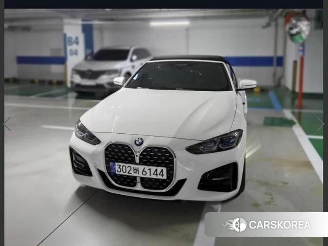 BMW 4 Series (G22) 2023 Белый из Кореи