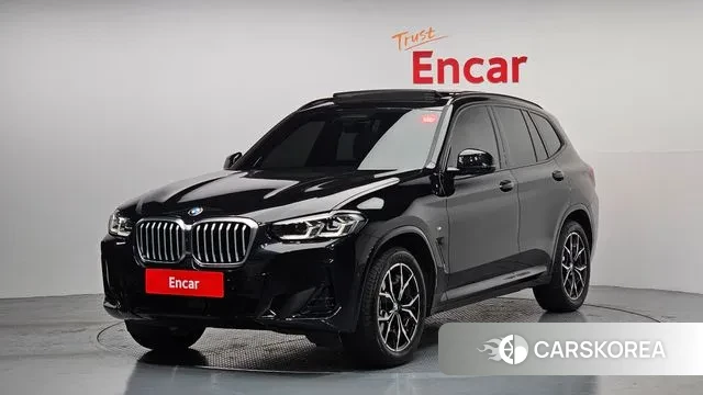 BMW X3 (G01) 2024 Черный из Кореи