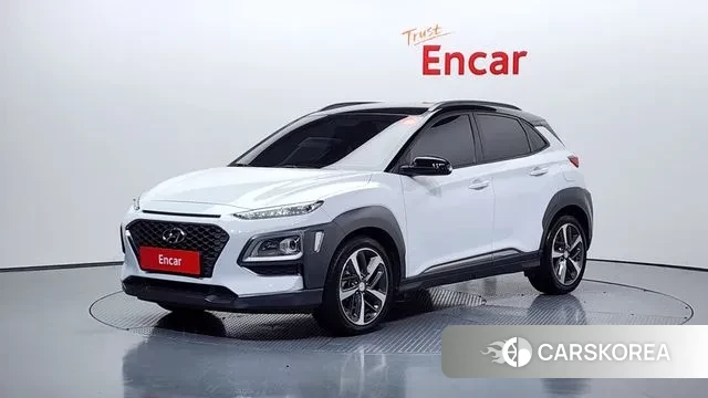 Hyundai Kona 2019 Белый из Кореи