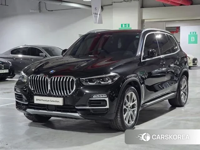 BMW X5 (G05) 2021 Черный из Кореи