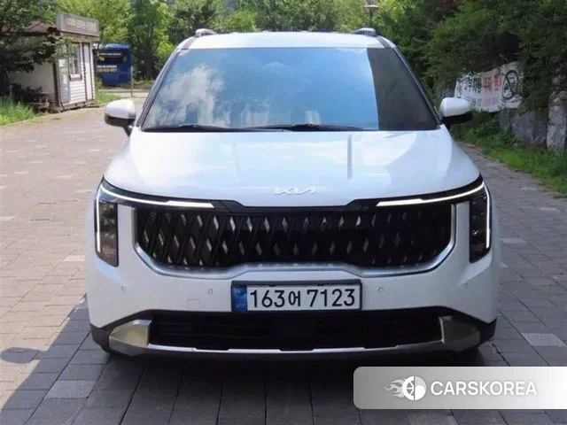 Kia The New Carnival 4th Generation 2024 Белый из Кореи
