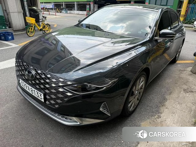 Hyundai The New Grandeur IG Hybrid 2019 Черный из Кореи