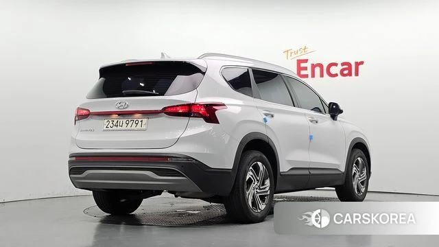 Hyundai The New Santa Fe 2021 Белый из Кореи