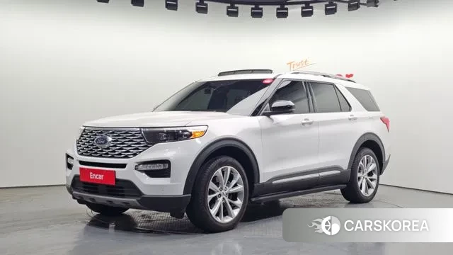 Ford Explorer 6th Generation 2021 Белый из Кореи