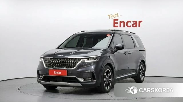 Kia Carnival 4th generation 2023 Серый из Кореи