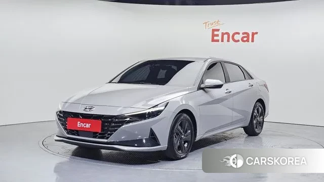 Hyundai Avante Hybrid (CN7) 2021 Серый из Кореи