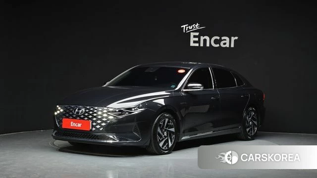 Hyundai The New Grandeur IG Hybrid 2020 Черный из Кореи