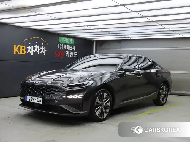 Kia K8 2021 Серый из Кореи