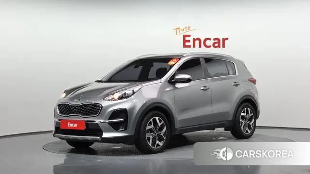 Kia Sportage The Bold 2020 Серебристо-серый из Кореи