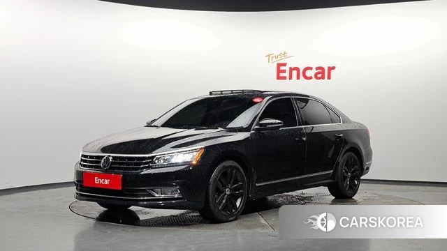 Volkswagen The New Passat 2018 Черный из Кореи