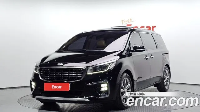 Kia The New Carnival 2018 Черный из Кореи