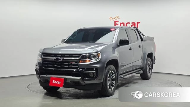 Chevrolet (GM Daewoo) Real New Colorado 2022 Серый из Кореи